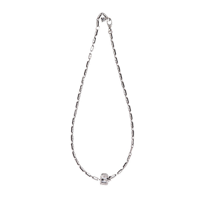 グッチ Gロゴ シルバー ネックレス