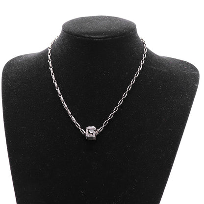 グッチ Gロゴ シルバー ネックレス