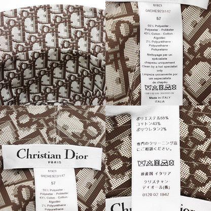 クリスチャンディオール TEDDY D バケットハット