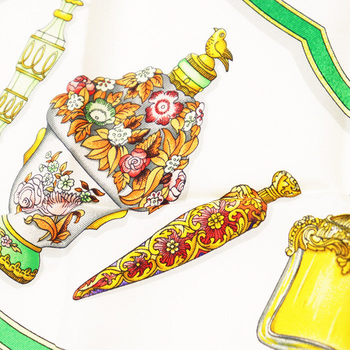 エルメス カレ90 Qu Importe Le Flacon シルクスカーフ