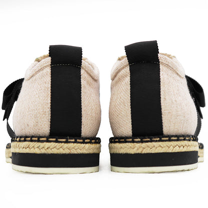 フォクシー Linen Vacance リネンエスパドリーユスニーカー