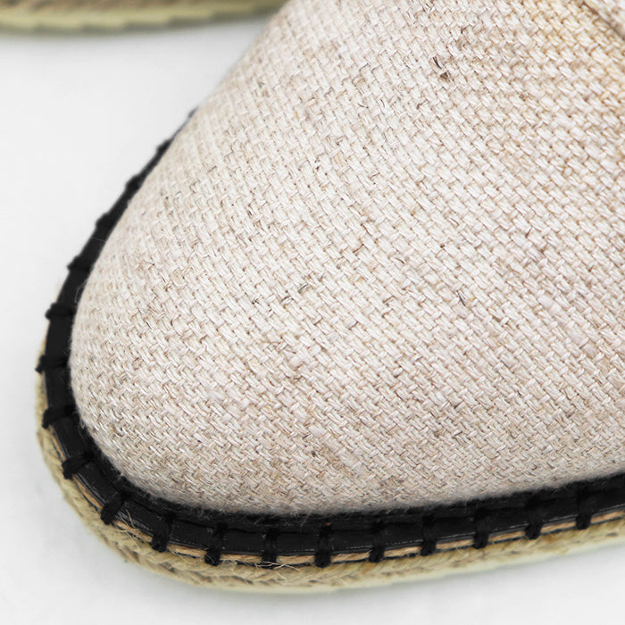 フォクシー Linen Vacance リネンエスパドリーユスニーカー