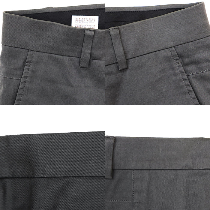 エルメス コットンテーパードパンツ