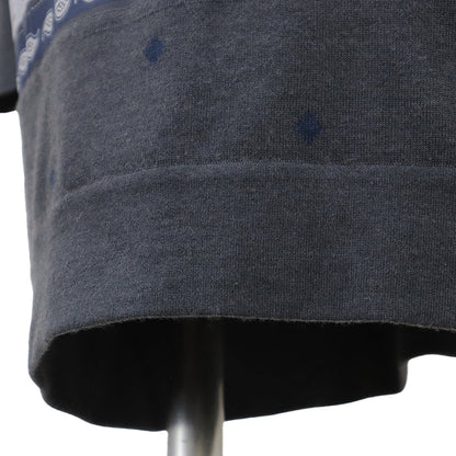 エルメス ツイルレーヌHarnais de Cour シルクカシミヤワンピース