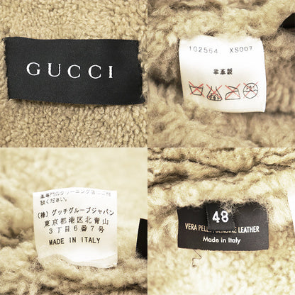 グッチ ラムレザーコート