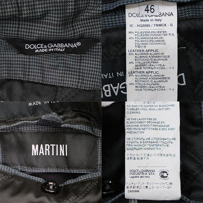 ドルチェ＆ガッバーナ MARTINI ハウンドトゥーストレンチコート