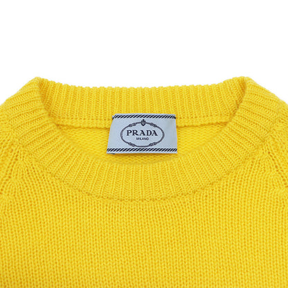 プラダ カシミヤクロップドニットトップス