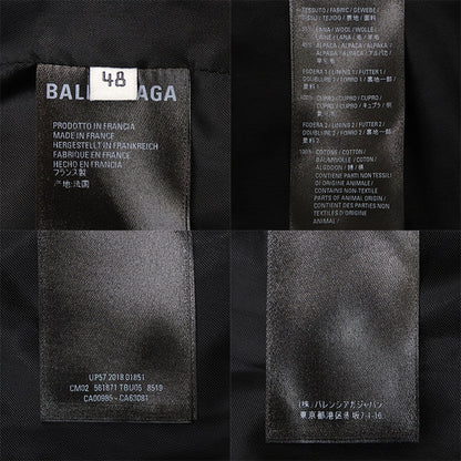 バレンシアガ ウールアルパカコート