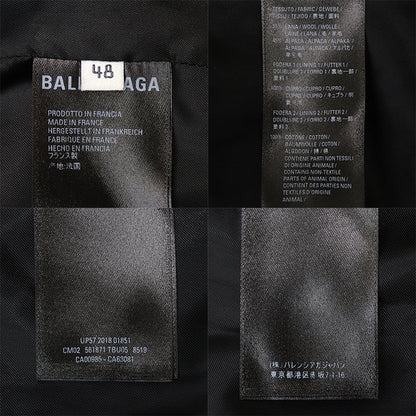 バレンシアガ ウールアルパカコート