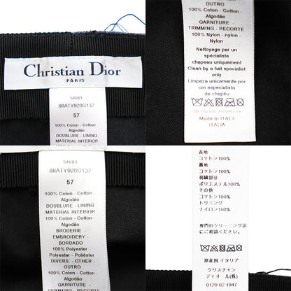 クリスチャンディオール Dior Arty コットンキャスケット