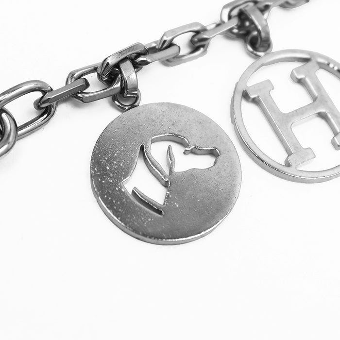 エルメス アミュレット4 ブルロック カデナ チャーム キーホルダー