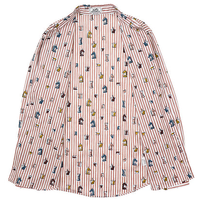 エルメス Playground コットン長袖シャツ