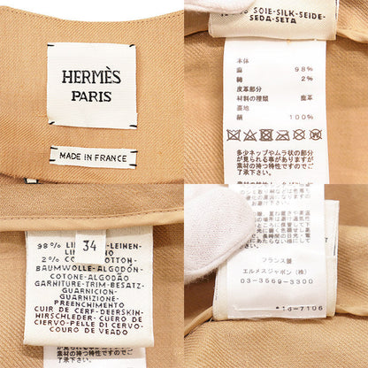 エルメス サップルコート リネン コットンコート