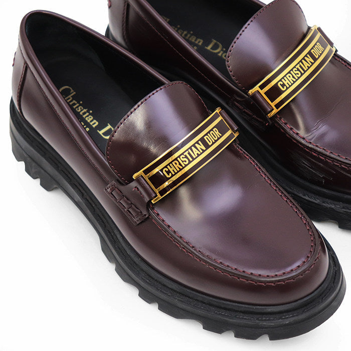 クリスチャンディオール DIOR CODE レザーローファー