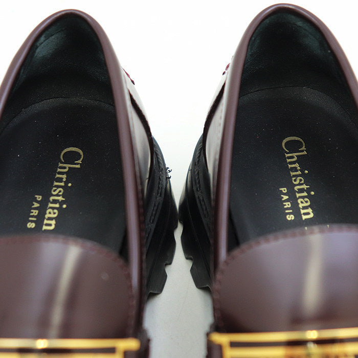 クリスチャンディオール DIOR CODE レザーローファー