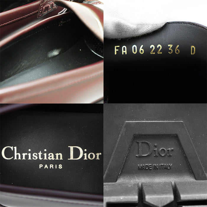 クリスチャンディオール DIOR CODE レザーローファー