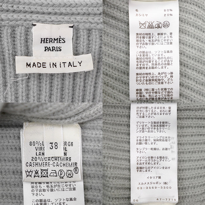 エルメス ウールカシミヤワンピース