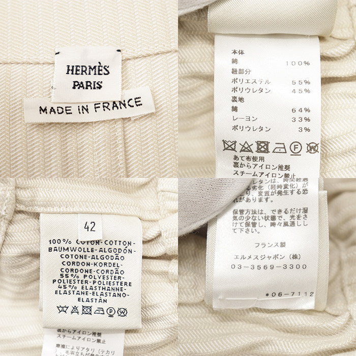 エルメス コットンフーデッドコート