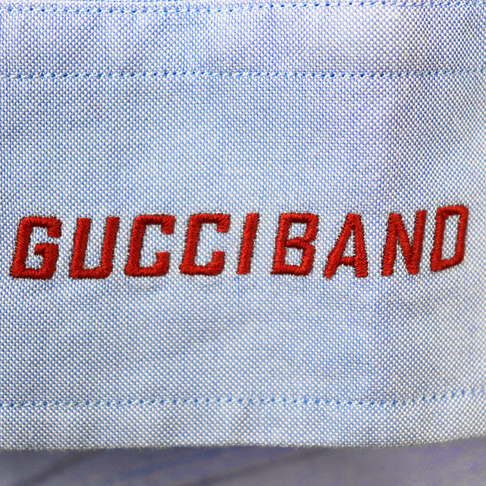 グッチ GUCCIBAND エンブロイダリー コットンシャツ