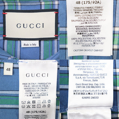 グッチ コットン半袖シャツ