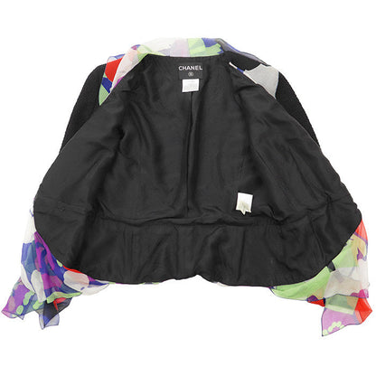 シャネル シアーシフォンツイードウールジャケット