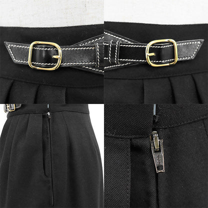 エルメス ウールスカート