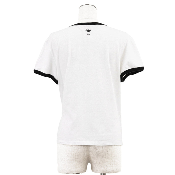 クリスチャンディオール コットンリネン半袖Tシャツ