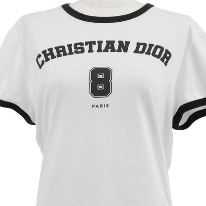 クリスチャンディオール コットンリネン半袖Tシャツ