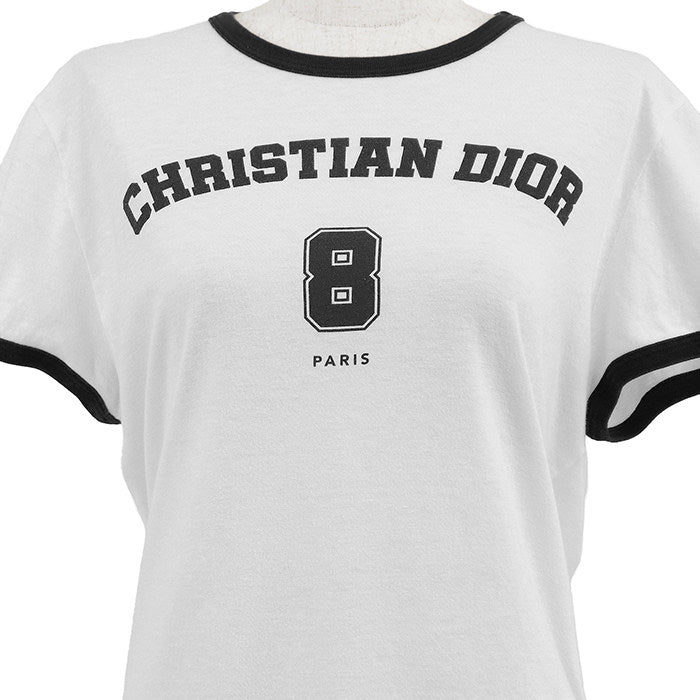 クリスチャンディオール コットンリネン半袖Tシャツ