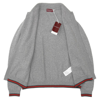 グッチ ウールカシミヤニットカーディガン