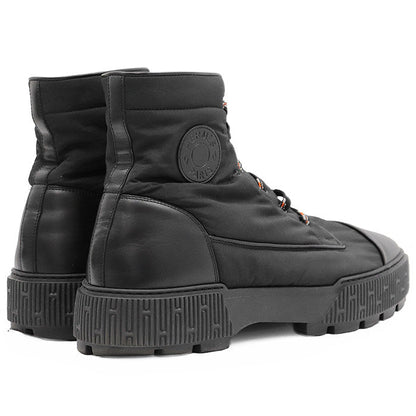 エルメス Fresh レザーショートブーツ