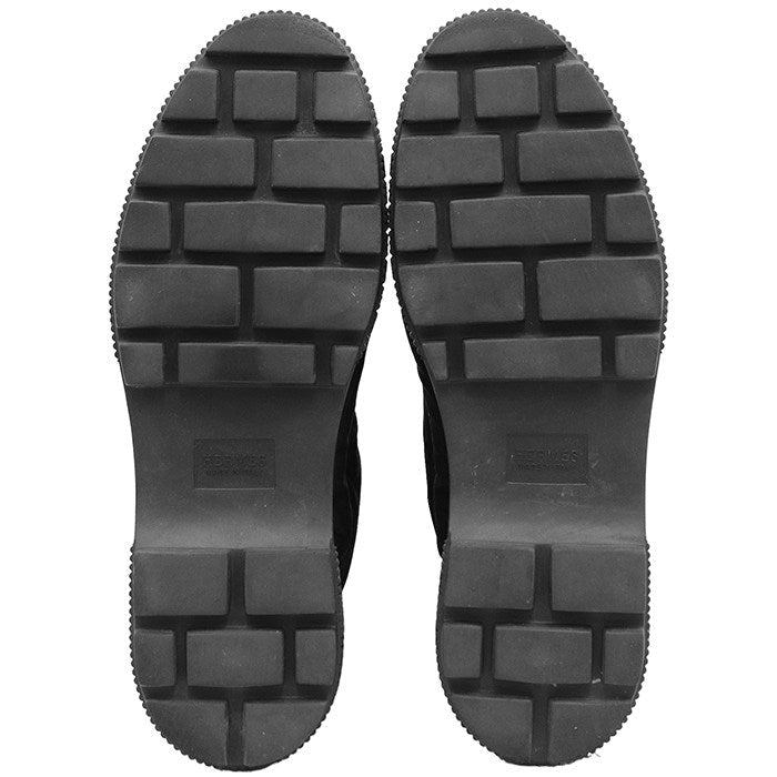 エルメス Fresh レザーショートブーツ