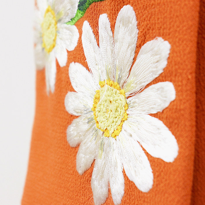 ドルチェ＆ガッバーナ 花柄刺繍ウールスカート