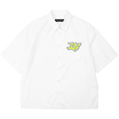 ルイヴィトン LVグラフィティ コットンシャツ