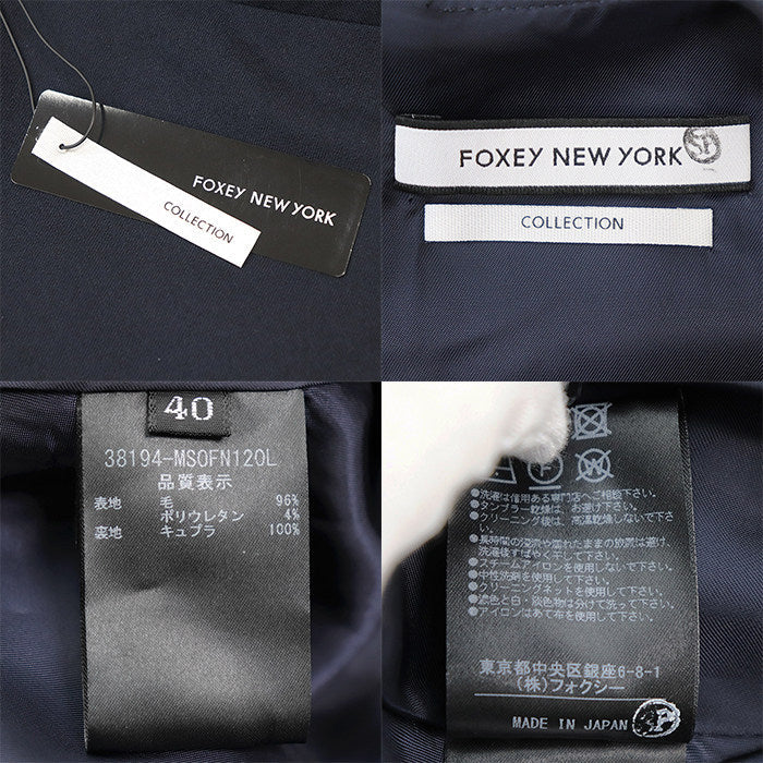 フォクシーニューヨークコレクション ウールワンピース
