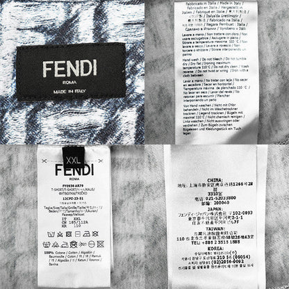 フェンディ モノグラム コットンTシャツ