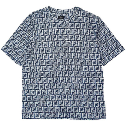 フェンディ モノグラム コットンTシャツ