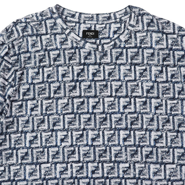 フェンディ モノグラム コットンTシャツ