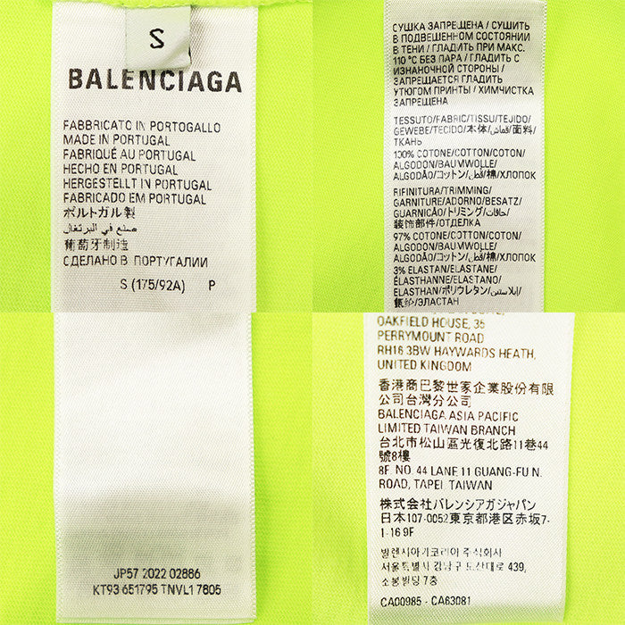 バレンシアガ コットンTシャツ