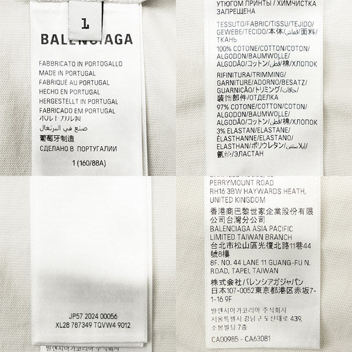 バレンシアガ コットンTシャツ
