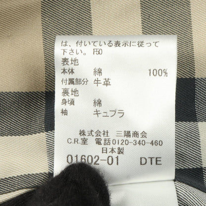 バーバリーロンドン コットントレンチコート
