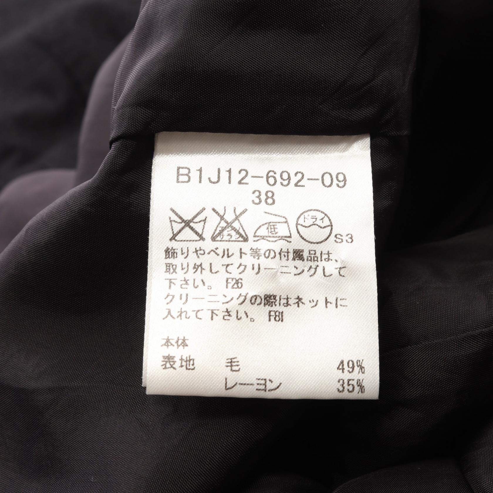 バーバリーロンドン ウールレーヨンワンピース