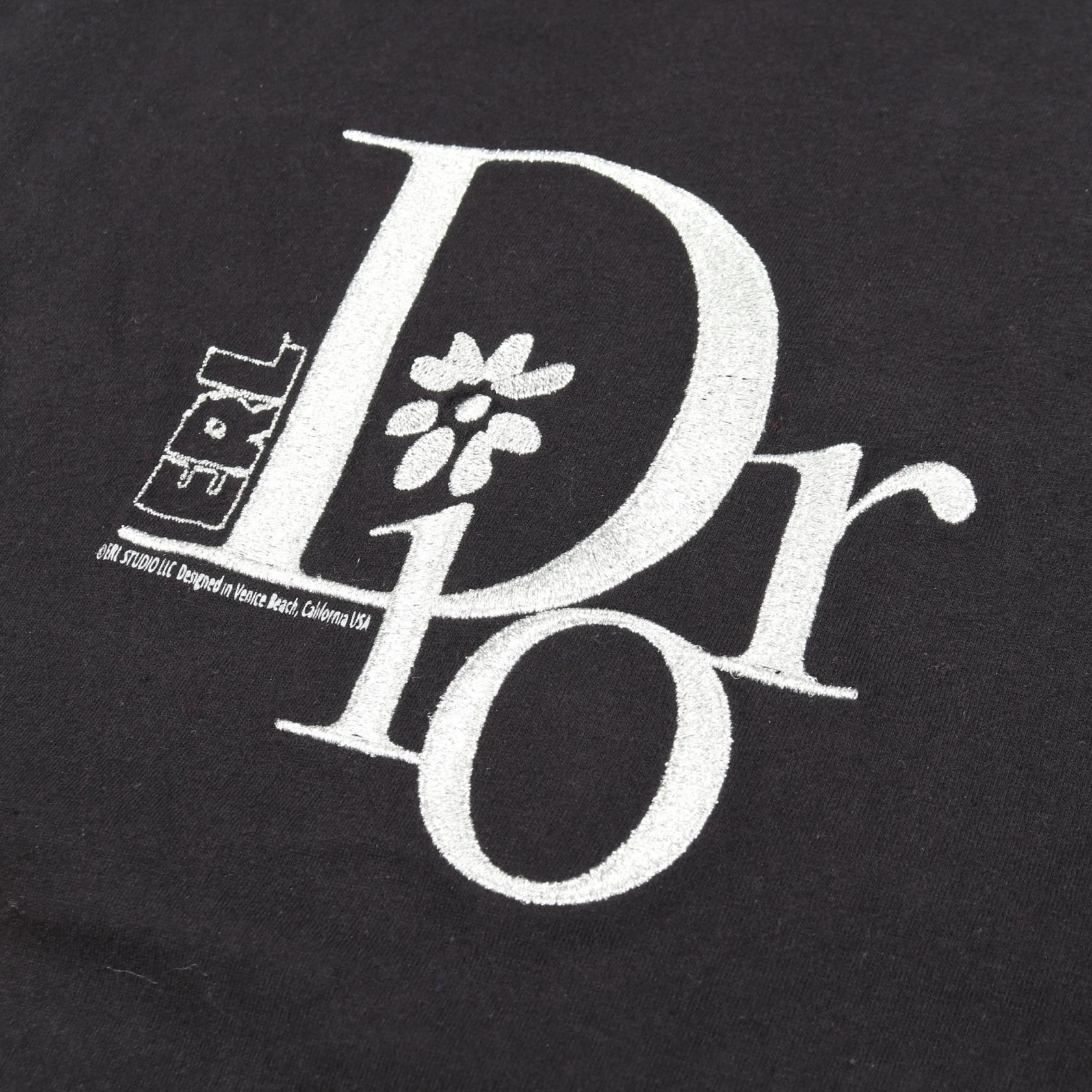 ディオール コットン長袖Tシャツ