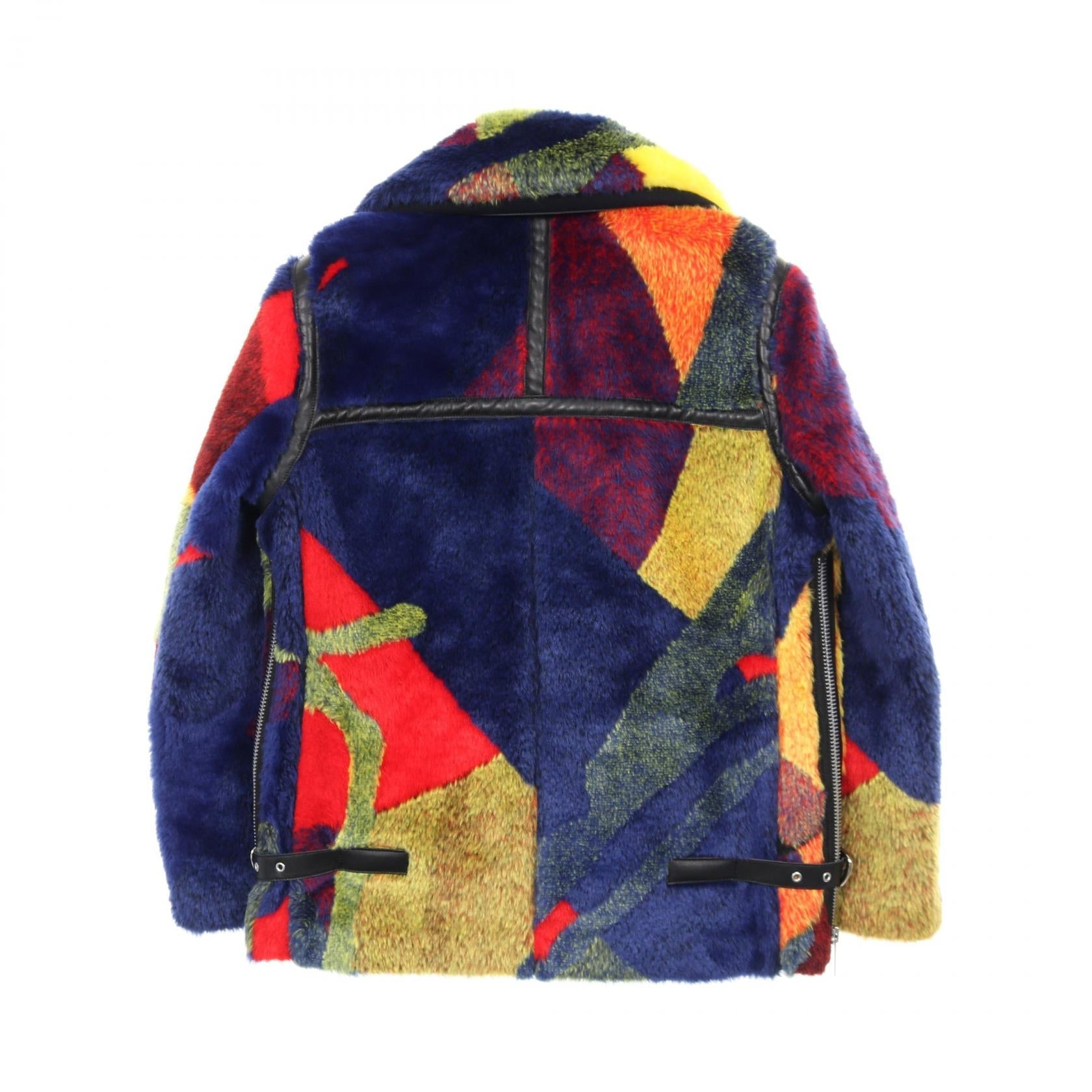 サカイ sacai × KAWS フェイクファーコート