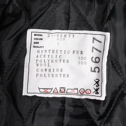 サカイ sacai × KAWS フェイクファーコート