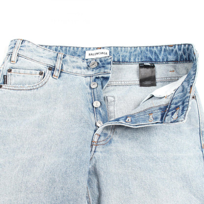 バレンシアガ コットンデニムパンツ