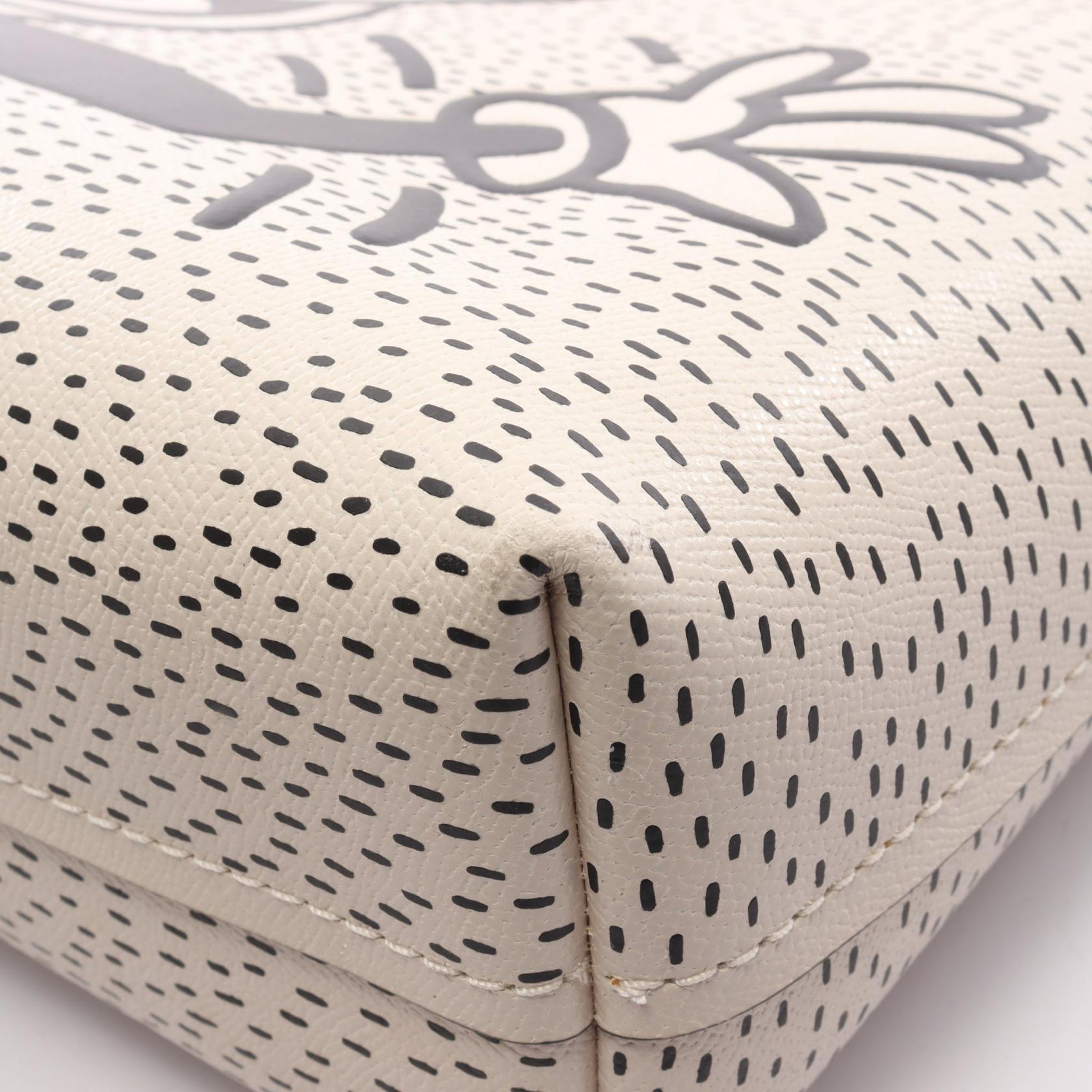 コーチ Disney Keith Haring レザートートバッグ