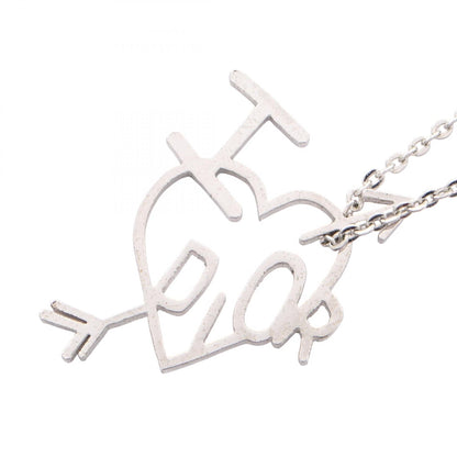 ディオール I LOVE DIOR ステンレススチール ネックレス