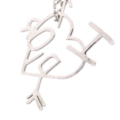 ディオール I LOVE DIOR ステンレススチール ネックレス