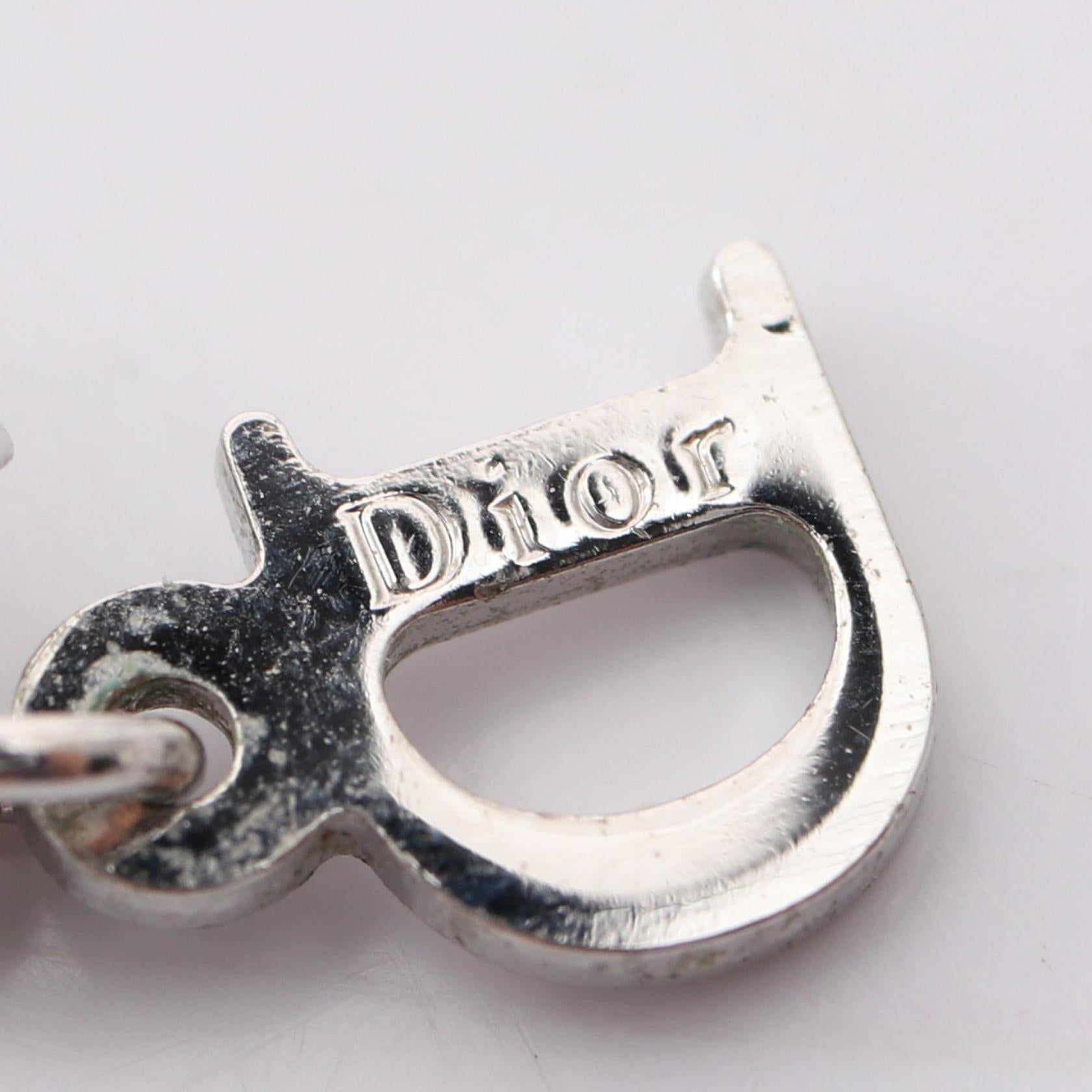ディオール I LOVE DIOR ステンレススチール ネックレス